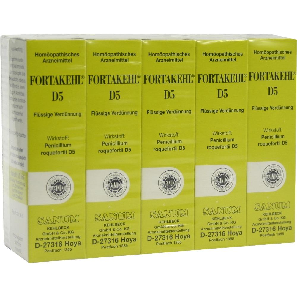 FORTAKEHL D 5 Tropfen 10X10 ml Tropfen