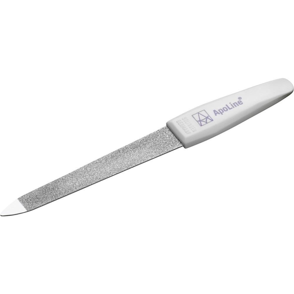 APOLINE Nagelfeile Saphir 10 cm verchromt 1 St
