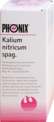 PHÖNIX KALIUM nitricum spag.Tropfen 100 ml Mischung