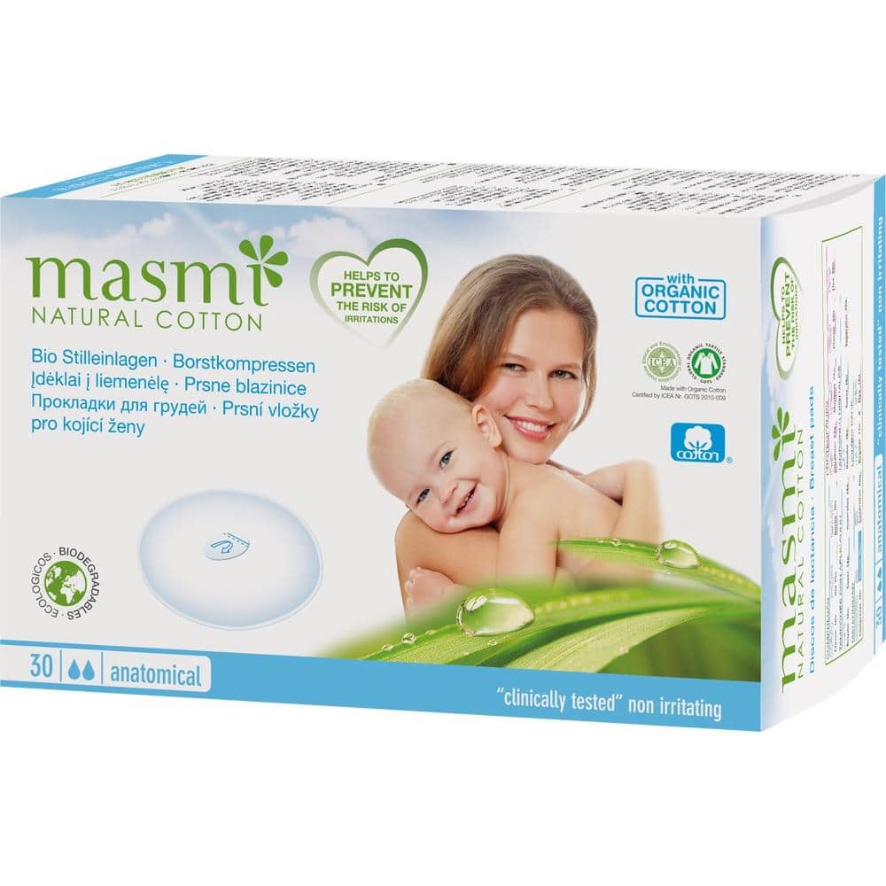 BIO STILLEINLAGEN mit Bio-Baumwolle MASMI 30 St