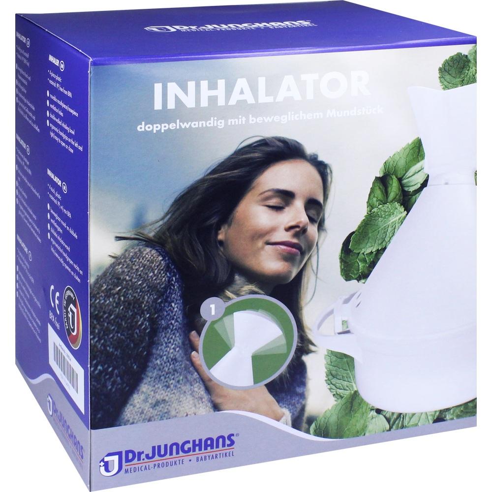 INHALATOR Kunststoff doppelwandig bewegl.Mundstück 1 St