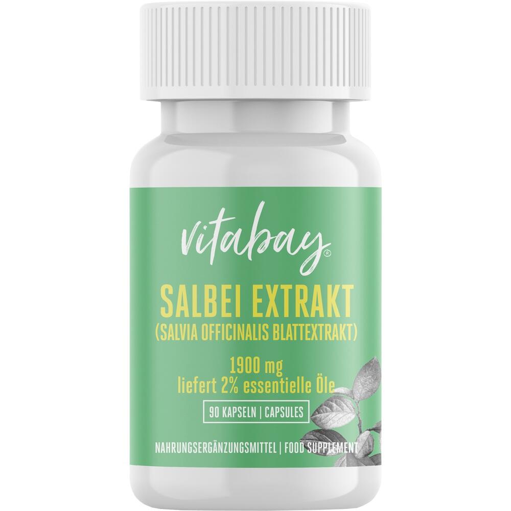 Vitabay Salbei EXTRAKT 1900 mg 90 St Kapseln