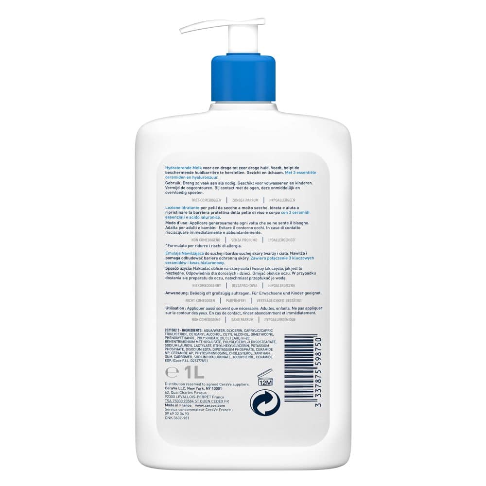 CeraVe Feuchtigkeitslotion 1 l Lotion