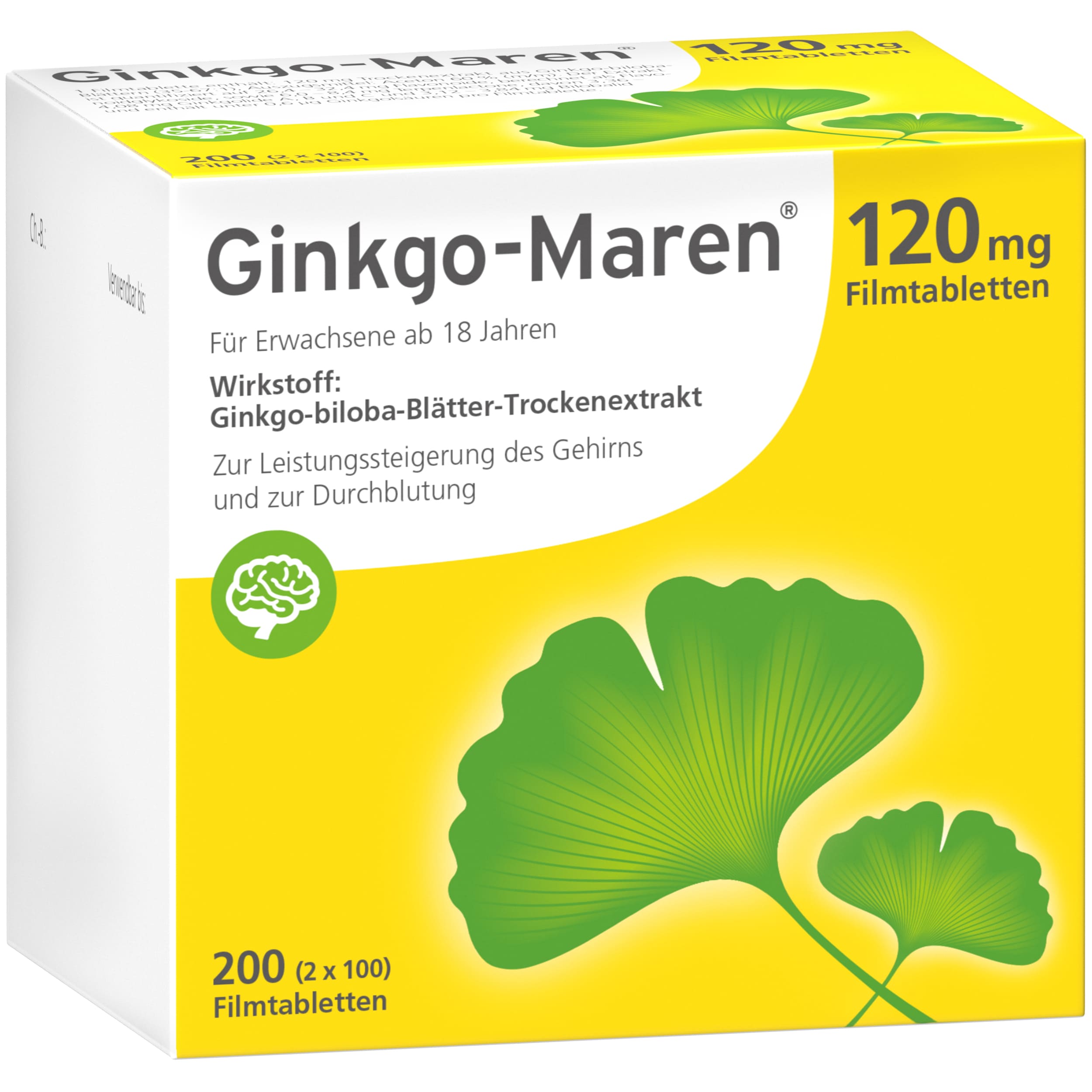 Ginkgo-Maren 120 mg 200 St Filmtabletten