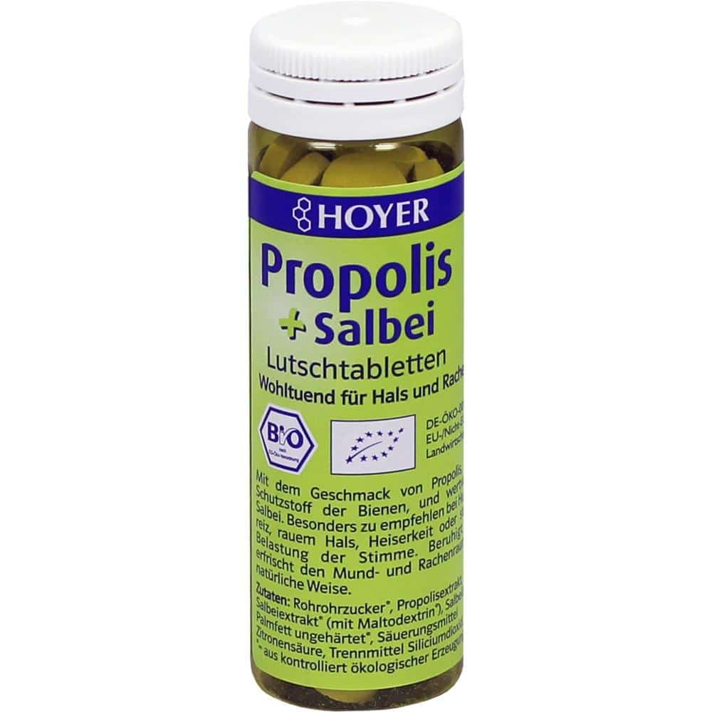 HOYER Propolis & Salbei  60 St Lutschtabletten