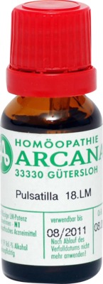 PULSATILLA LM 18 Dilution 10 ml Dilution