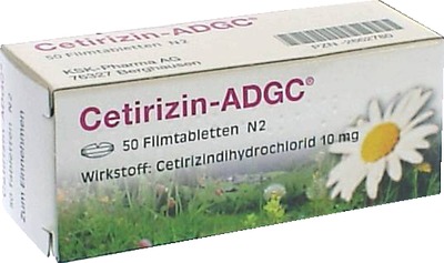 Cetirizin-ADGC 50 St Filmtabletten
