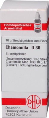 CHAMOMILLA D 30 Globuli 10 g Globuli