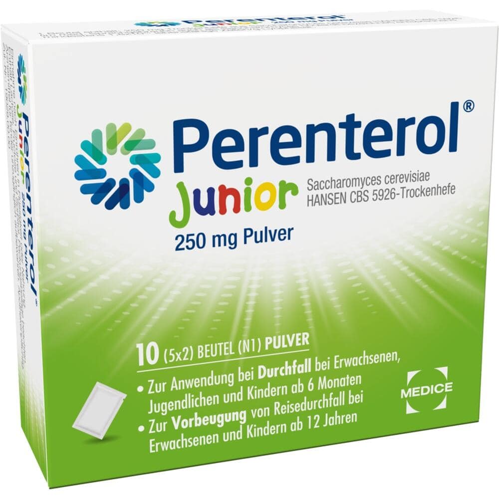 Perenterol junior bei akutem Durchfall 10 St Pulver