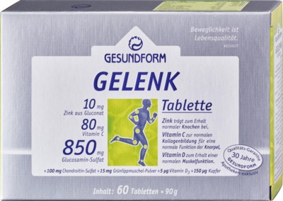 GESUNDFORM Gelenk-Tabletten 60 St Tabletten