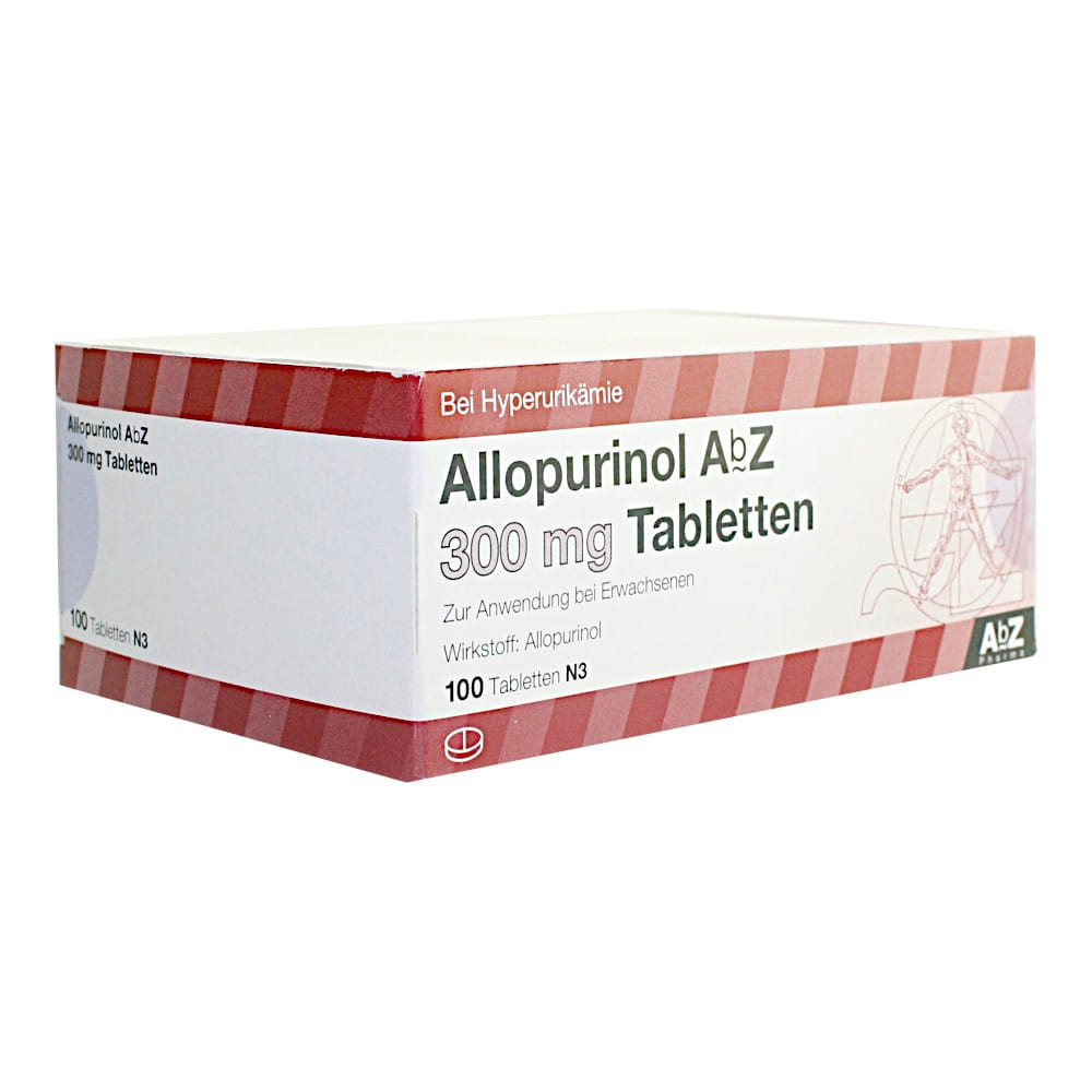 Allopurinol AbZ 300mg 100 St Tabletten