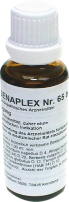 REGENAPLEX Nr.65 b Tropfen 30 ml Tropfen zum Einnehmen