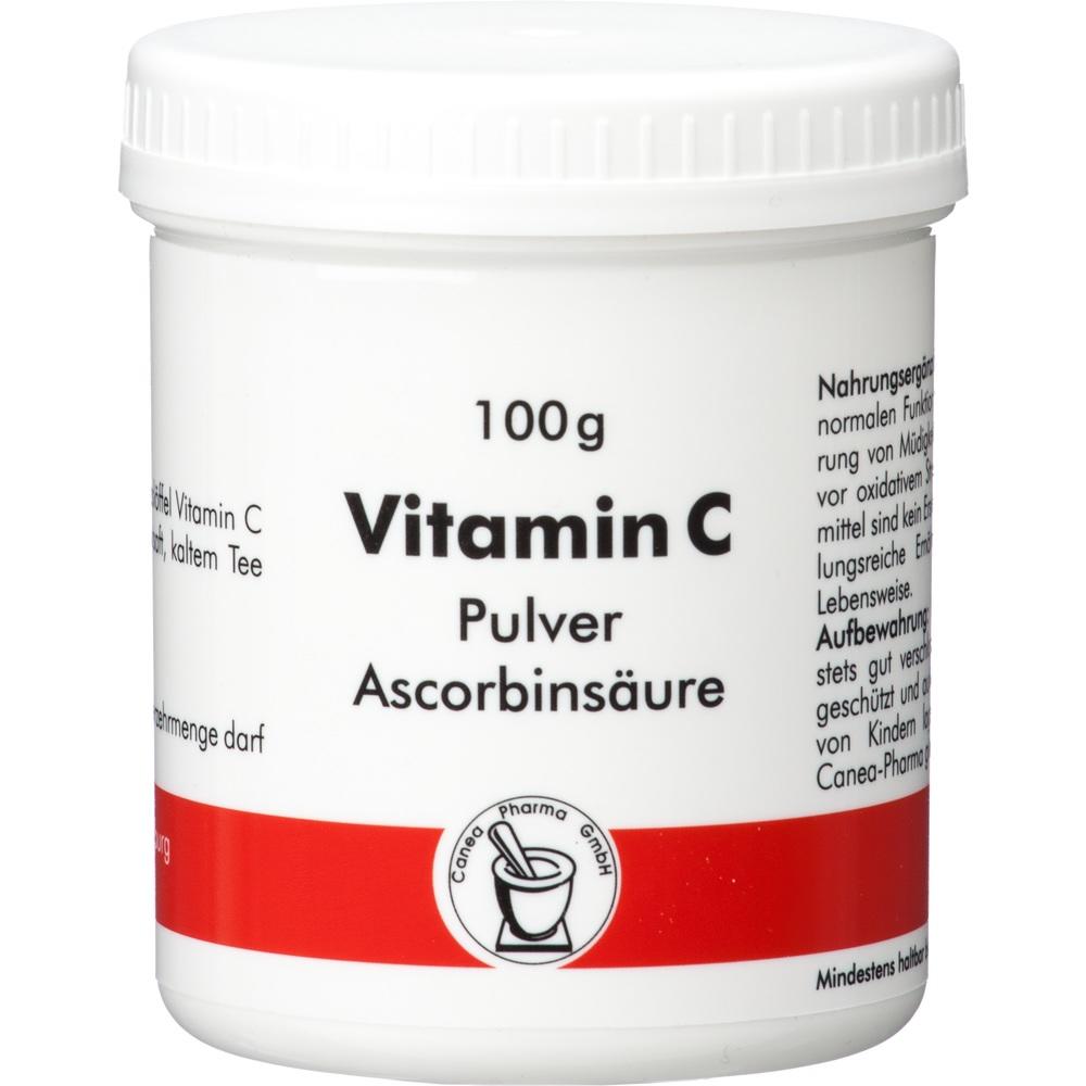 Vitamin C Canea Pulver 100 g 100 g Pulver