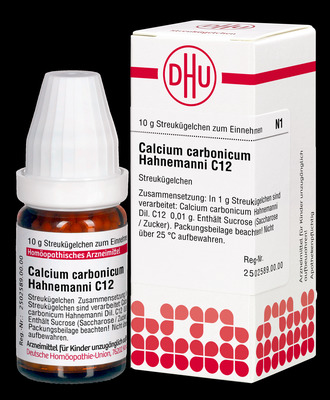 CALCIUM CARBONICUM Hahnemanni C 12 Globuli 10 g Globuli