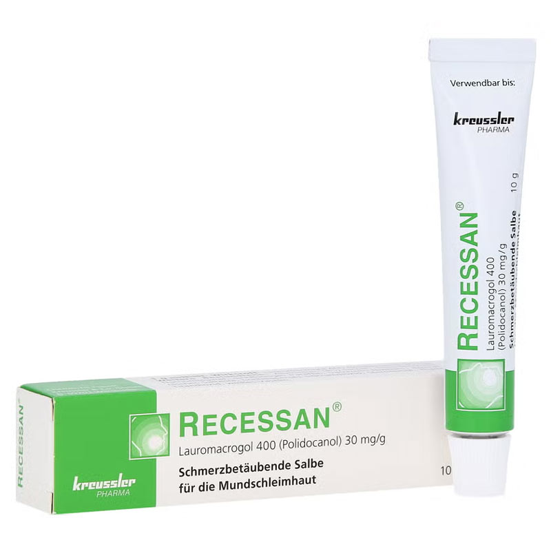 RECESSAN Schmerzbetäubende Salbe 10 g Salbe