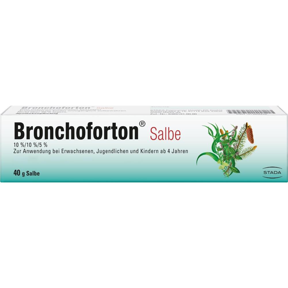 Bronchoforton Erkältungssalbe 40 g Salbe