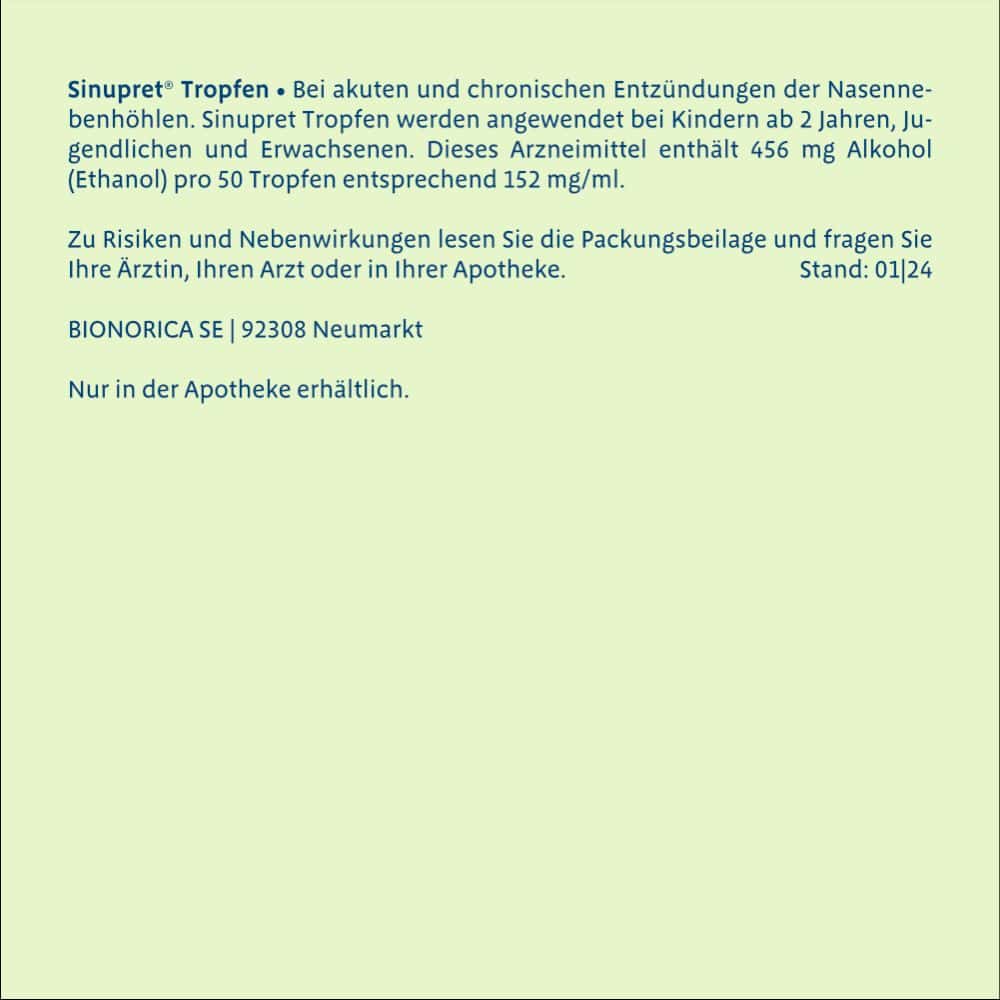 Sinupret 2X100 ml Tropfen