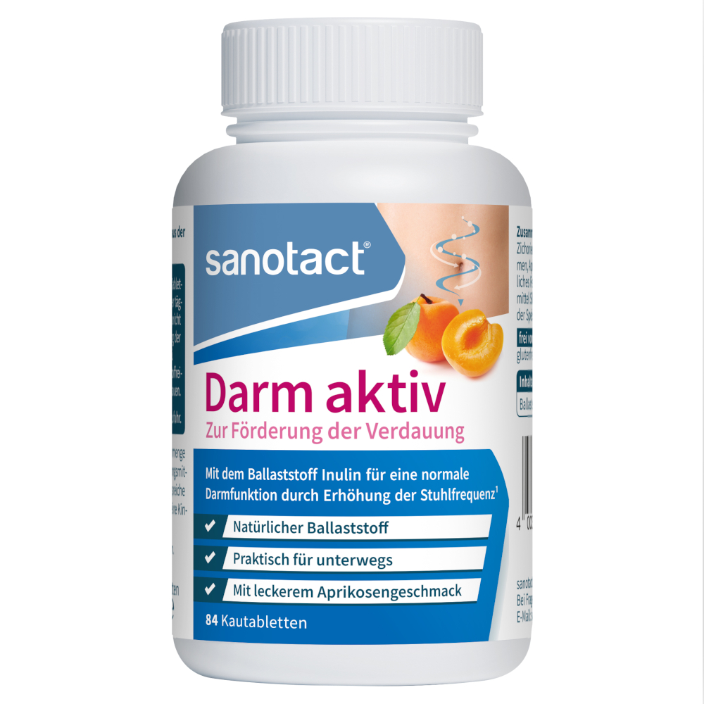 Sanotact Darm Aktiv 84 St Kautabletten