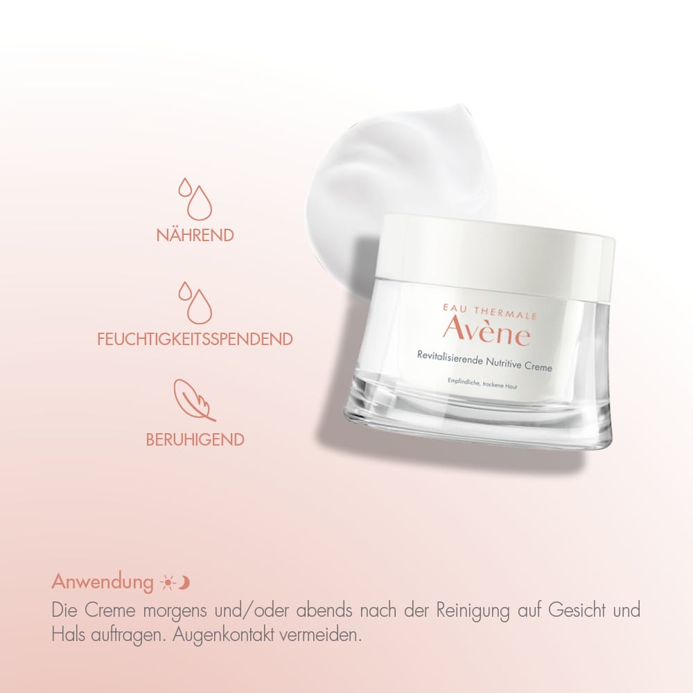 Avène EAU THERMALE Revitalisierende Nutritive Creme 50 ml Creme