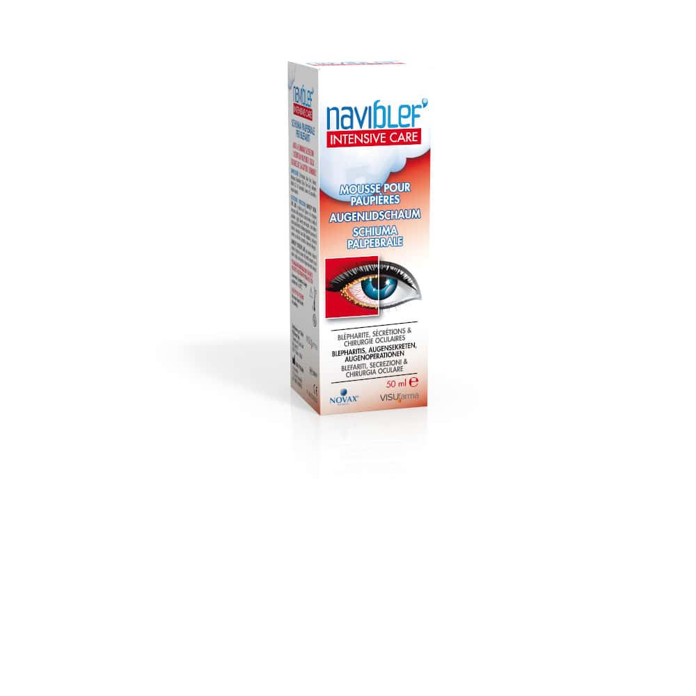 Naviblef Intensive Care Augenlidschaum 50 ml Schaum