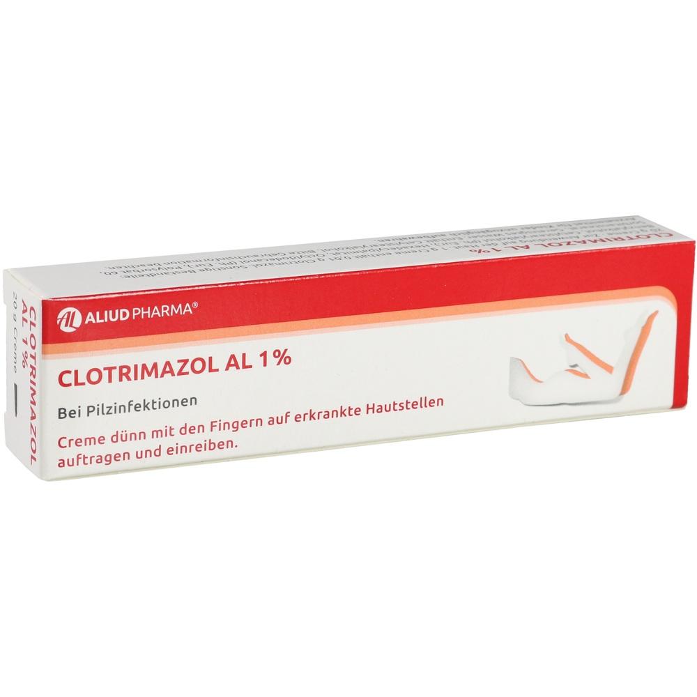 Clotrimazol AL 1% bei Fußpilz