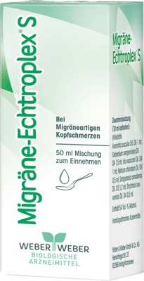 MIGRÄNE ECHTROPLEX S Tropfen zum Einnehmen 50 ml Mischung