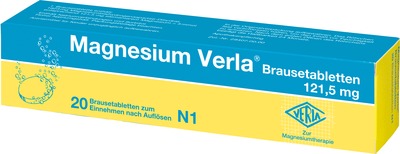 Magnesium Verla Brausetabletten 20 St Brausetabletten