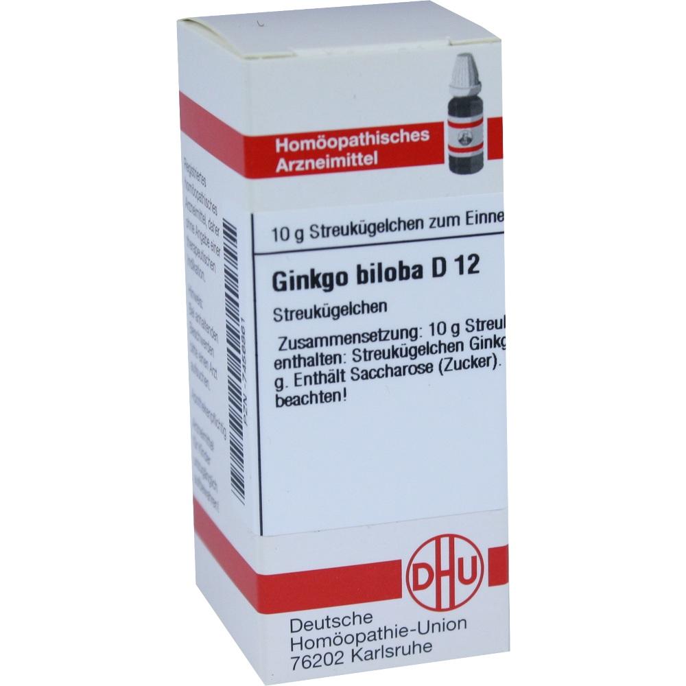 GINKGO BILOBA D 12 Globuli 10 g Globuli