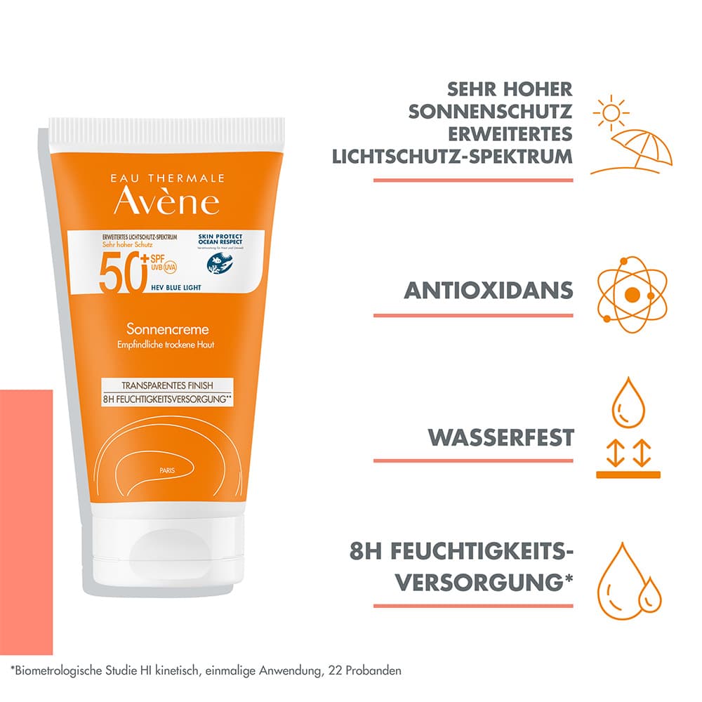 Avène Sonnencreme SPF 50+ + 3 € sparen* 50 ml Creme