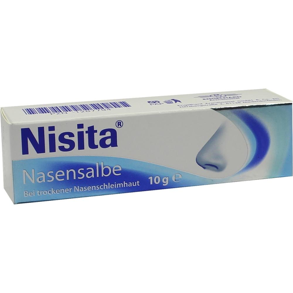 NISITA Nasensalbe 10 g Nasensalbe