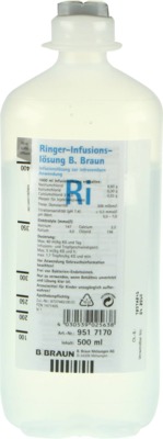Ringer Lösung B Braun Ecoflac Plus 500 ml Infusionslösung
