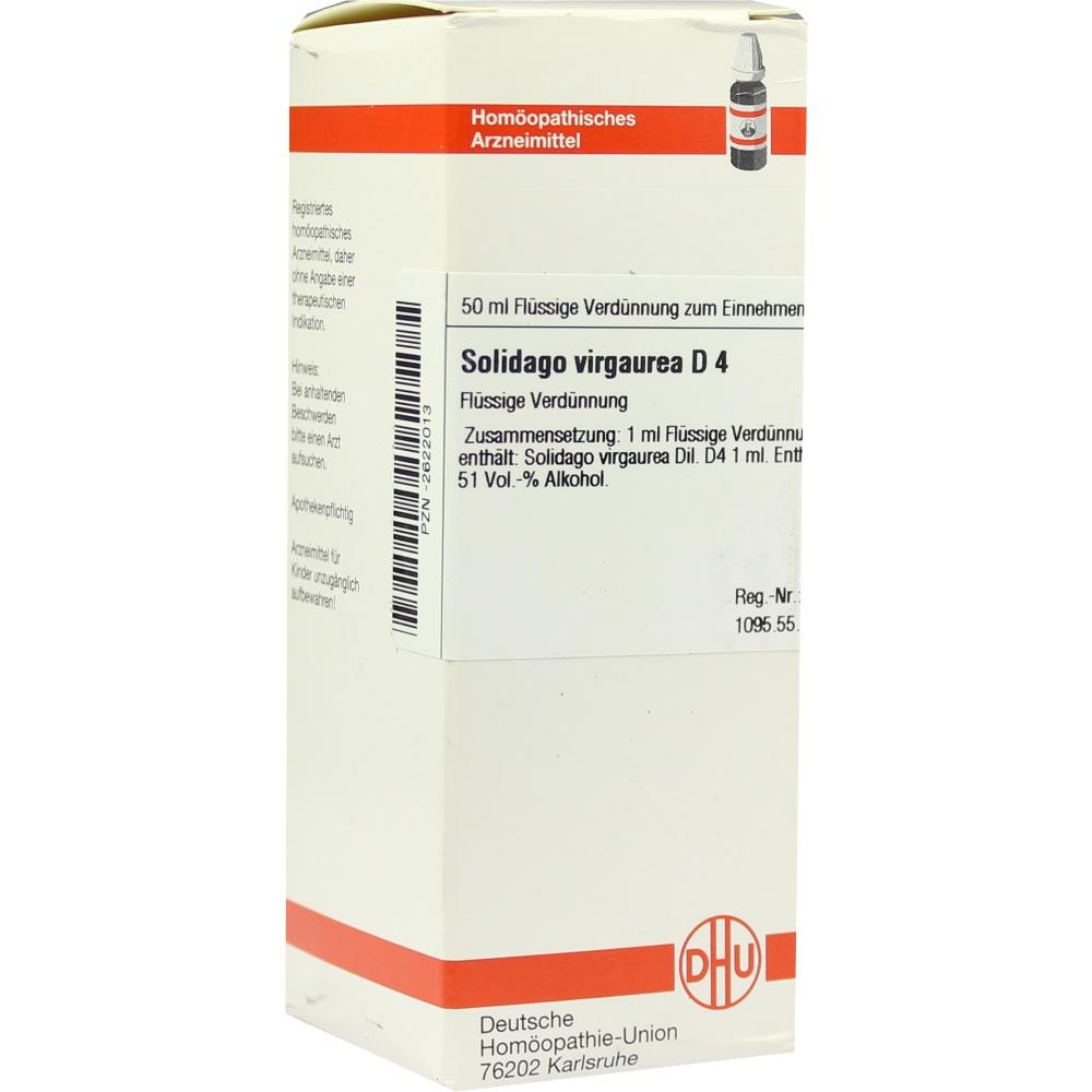 SOLIDAGO VIRGAUREA D 4 Dilution 50 ml Dilution