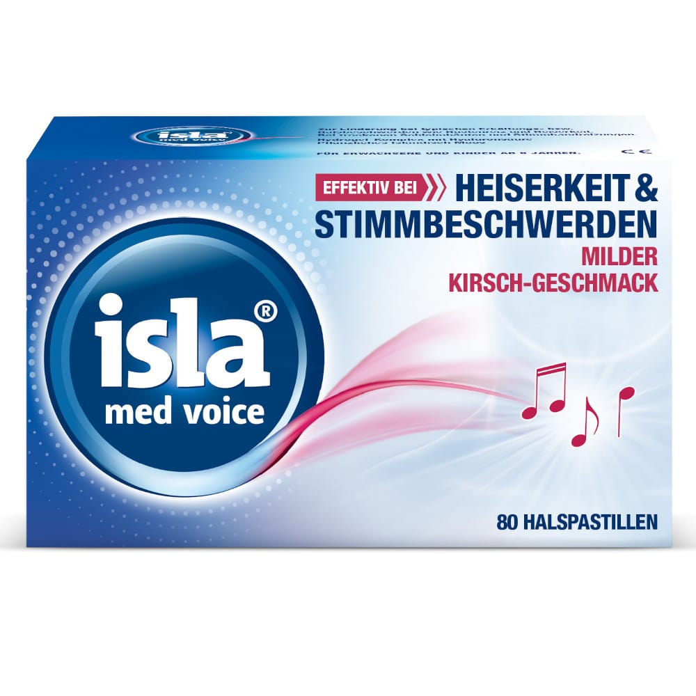 isla med voice Halspastillen 80 St Pastillen