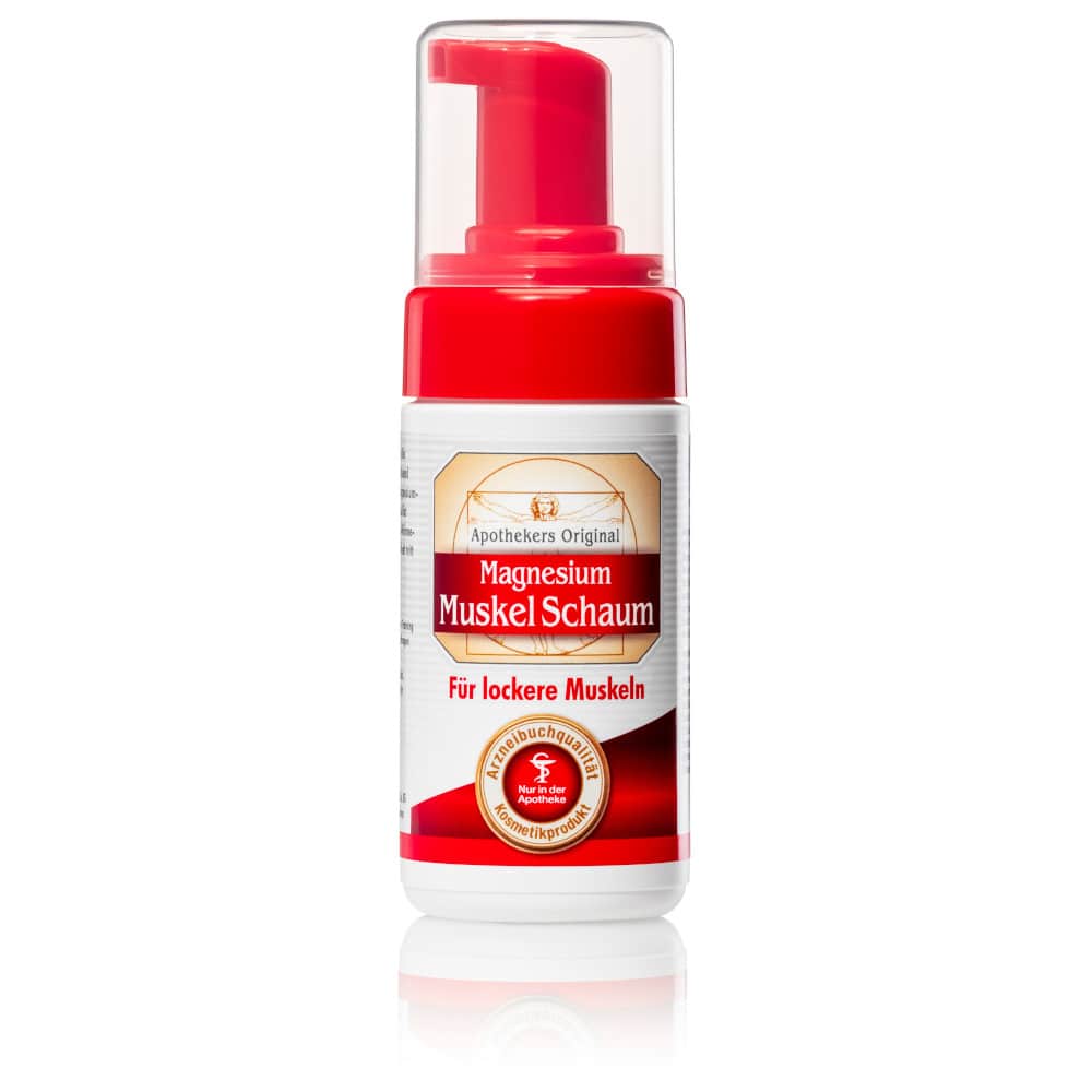 Magnesium Muskelschaum Apothekers Original 100 ml Schaum