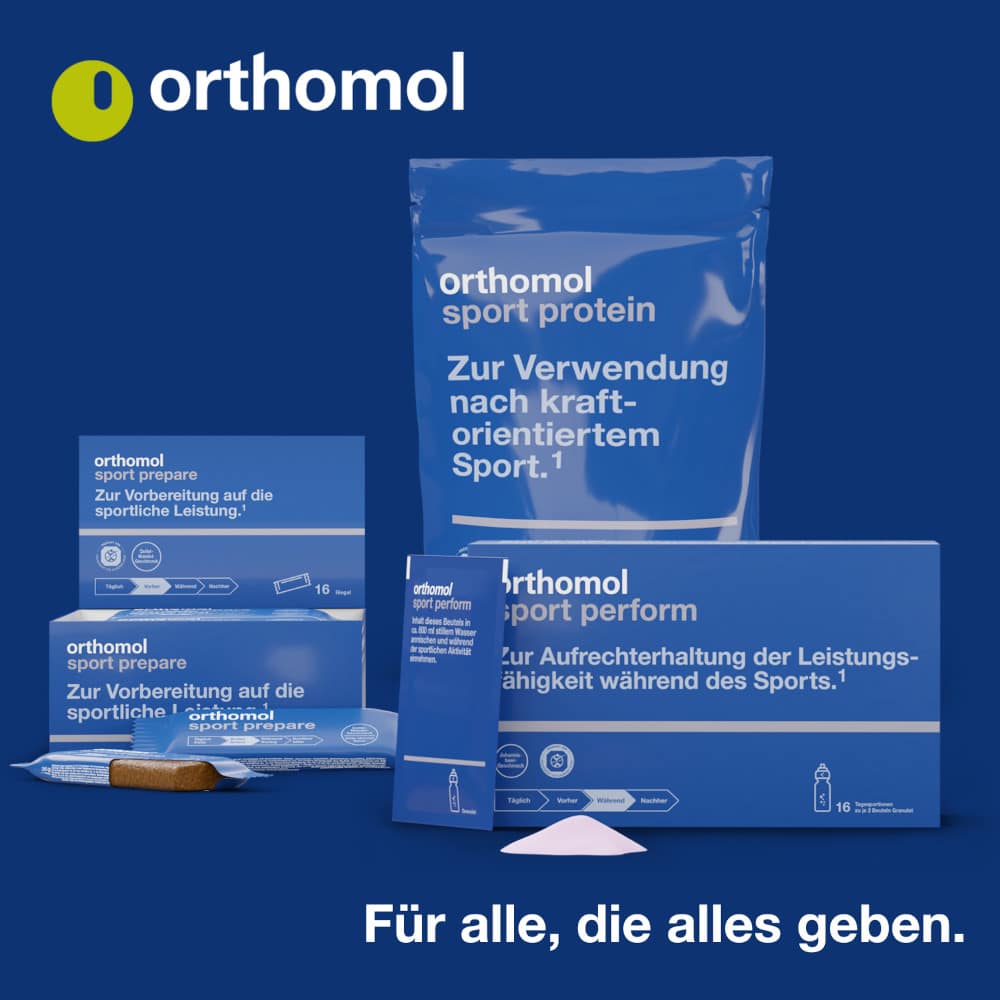 orthomol sport 30 St Trinkampullen