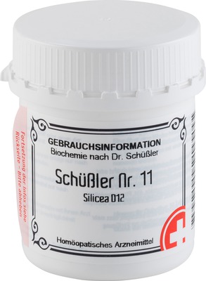 SCHÜSSLER Nr.11 Silicea D 12 Tabletten 400 St Tabletten