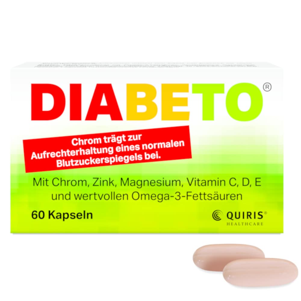 DIABETO Kapseln 60 St Kapseln