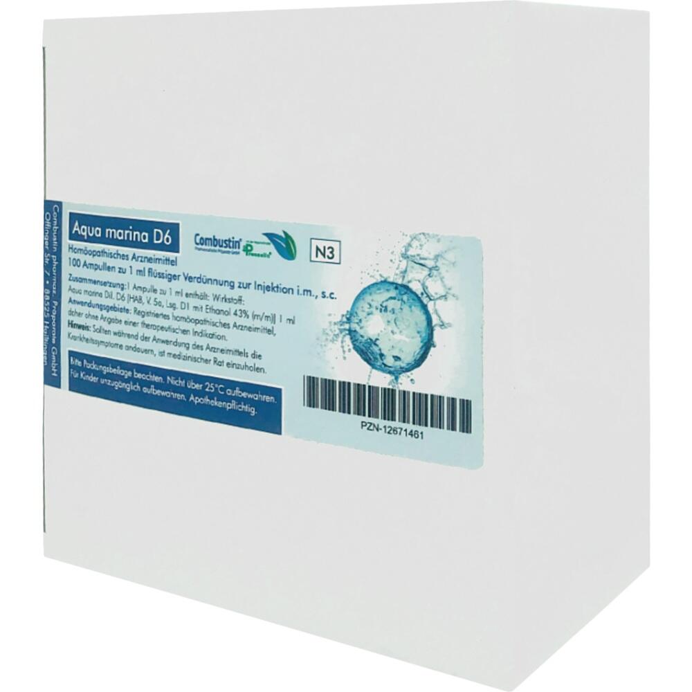AQUA MARINA D 6 Ampullen 100X1 ml Ampullen