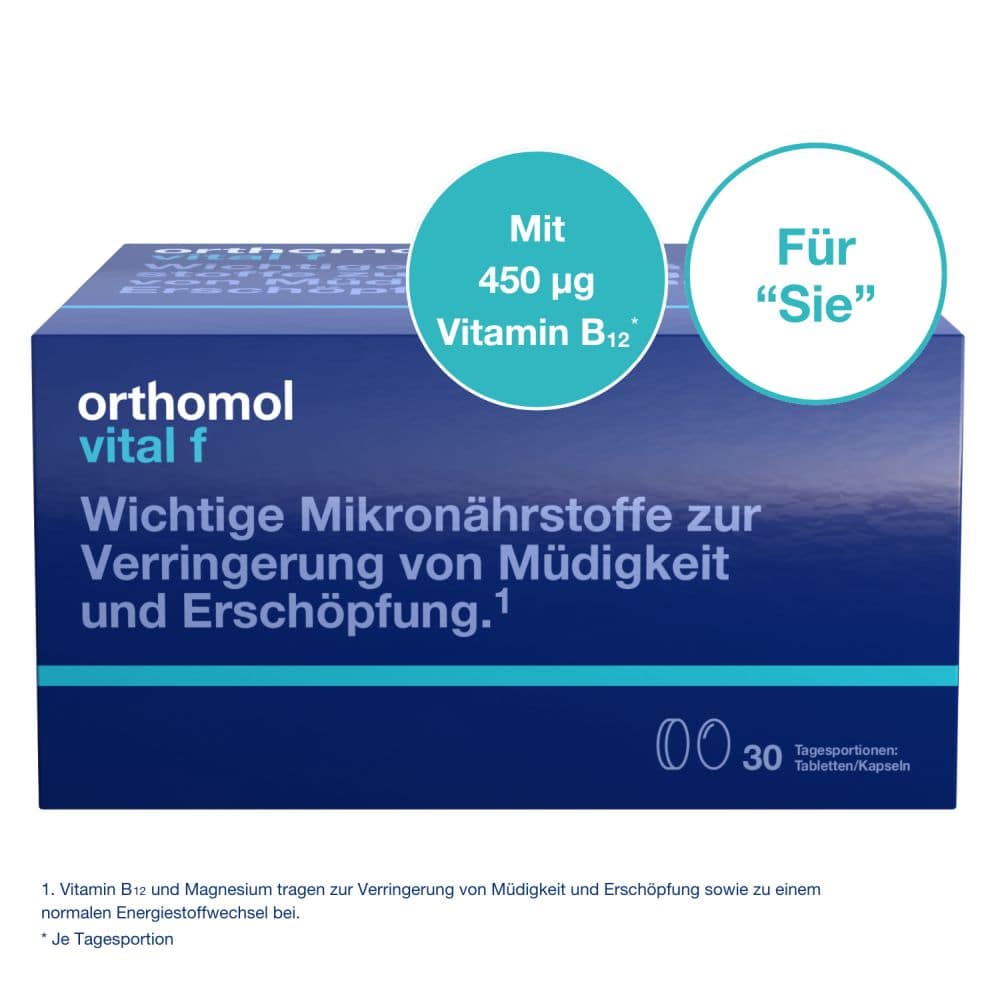 orthomol vital f 1 St Kombipackung