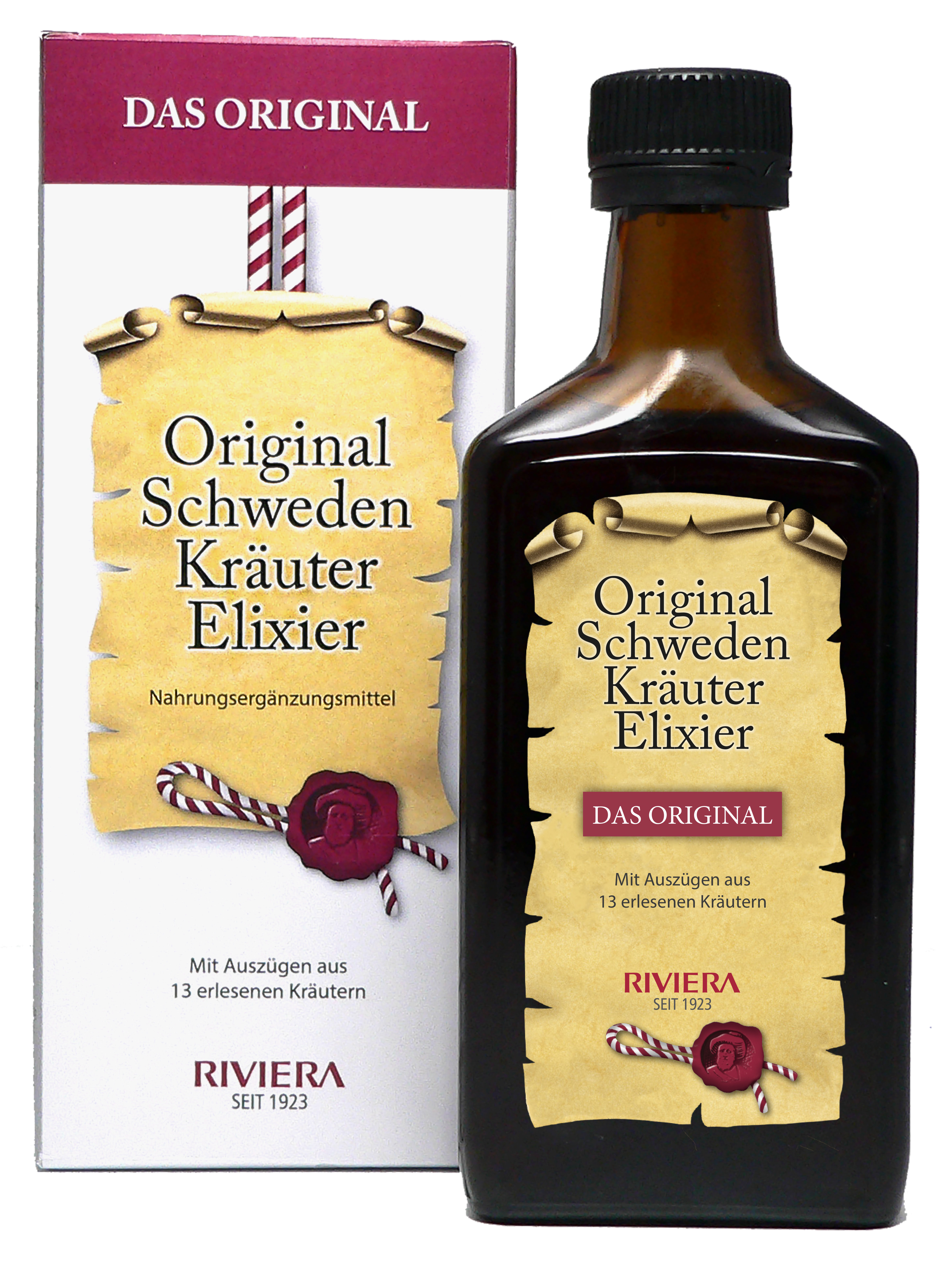 RIVIERA ORIGINAL Schwedenkräuter 500 ml Lösung zum Einnehmen
