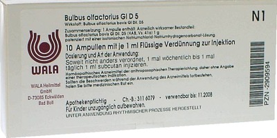 Bulbus olfactorius GL D5 Ampullen 10X1 ml Ampullen