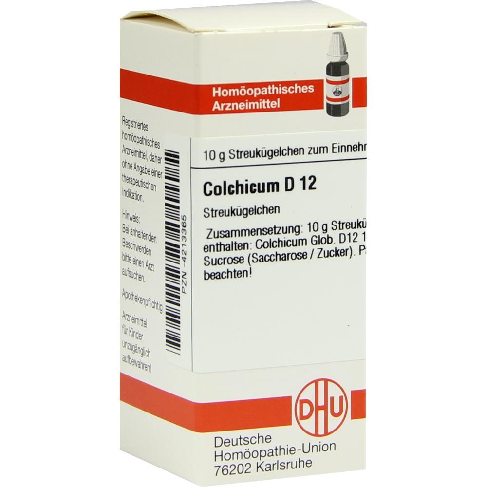 COLCHICUM D 12 Globuli 10 g Globuli