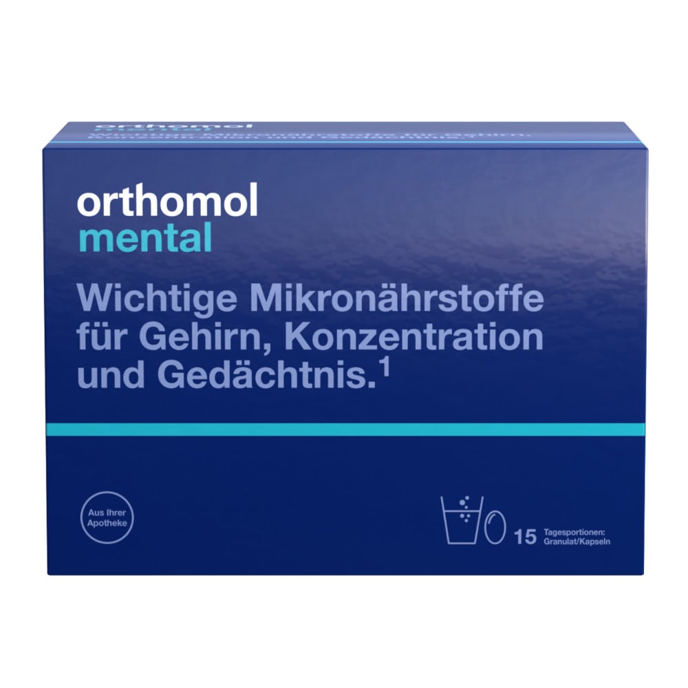 orthomol mental  1 Packung Kombipackung