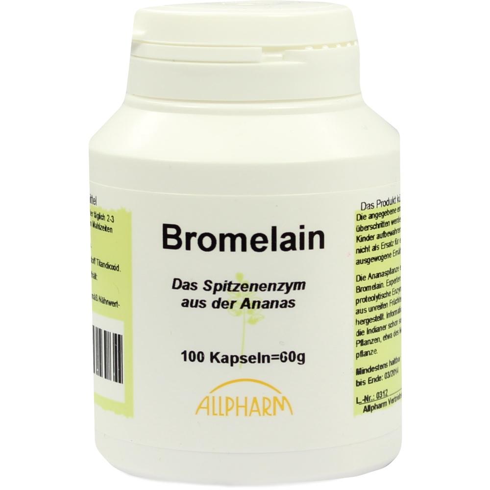 BROMELAIN Enzym Kapseln 100 St Kapseln