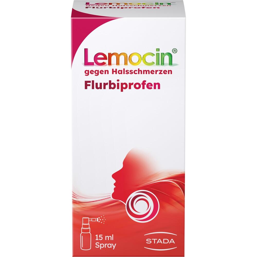 Lemocin gegen Halsschmerzen Flurbiprofen 15 ml Spray