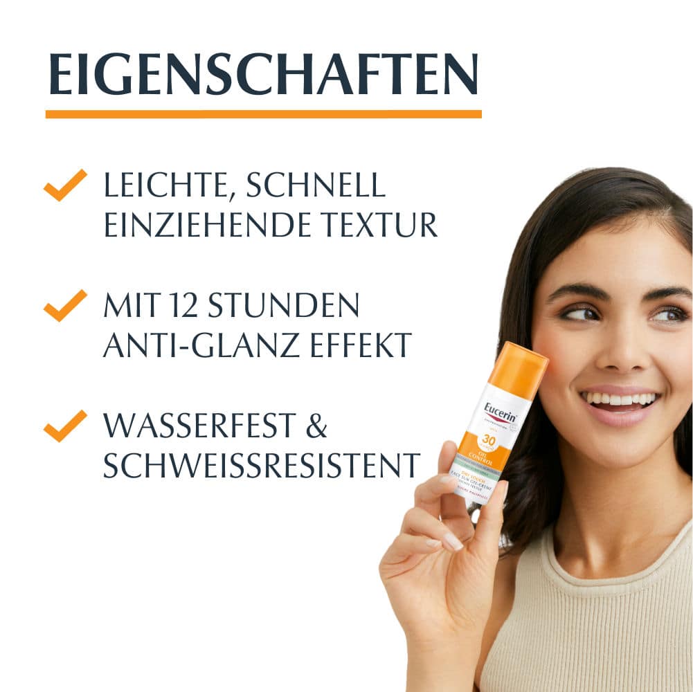 Eucerin  OIL CONTROL FACE GEL CREME LSF30 50 ml Creme