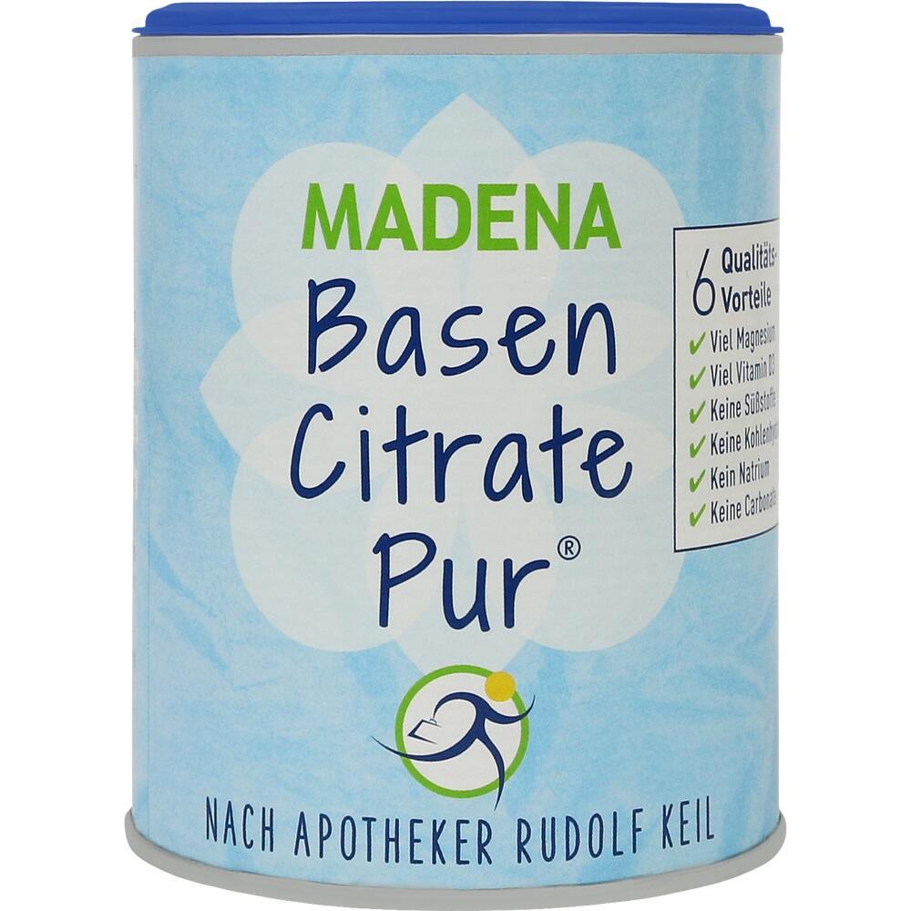 MADENA Basen Citrate Pur 216 g Pulver