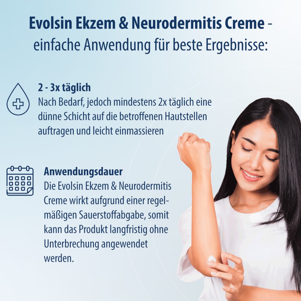 Evolsin Ekzem & Neurodermitis Creme 50 ml Creme
