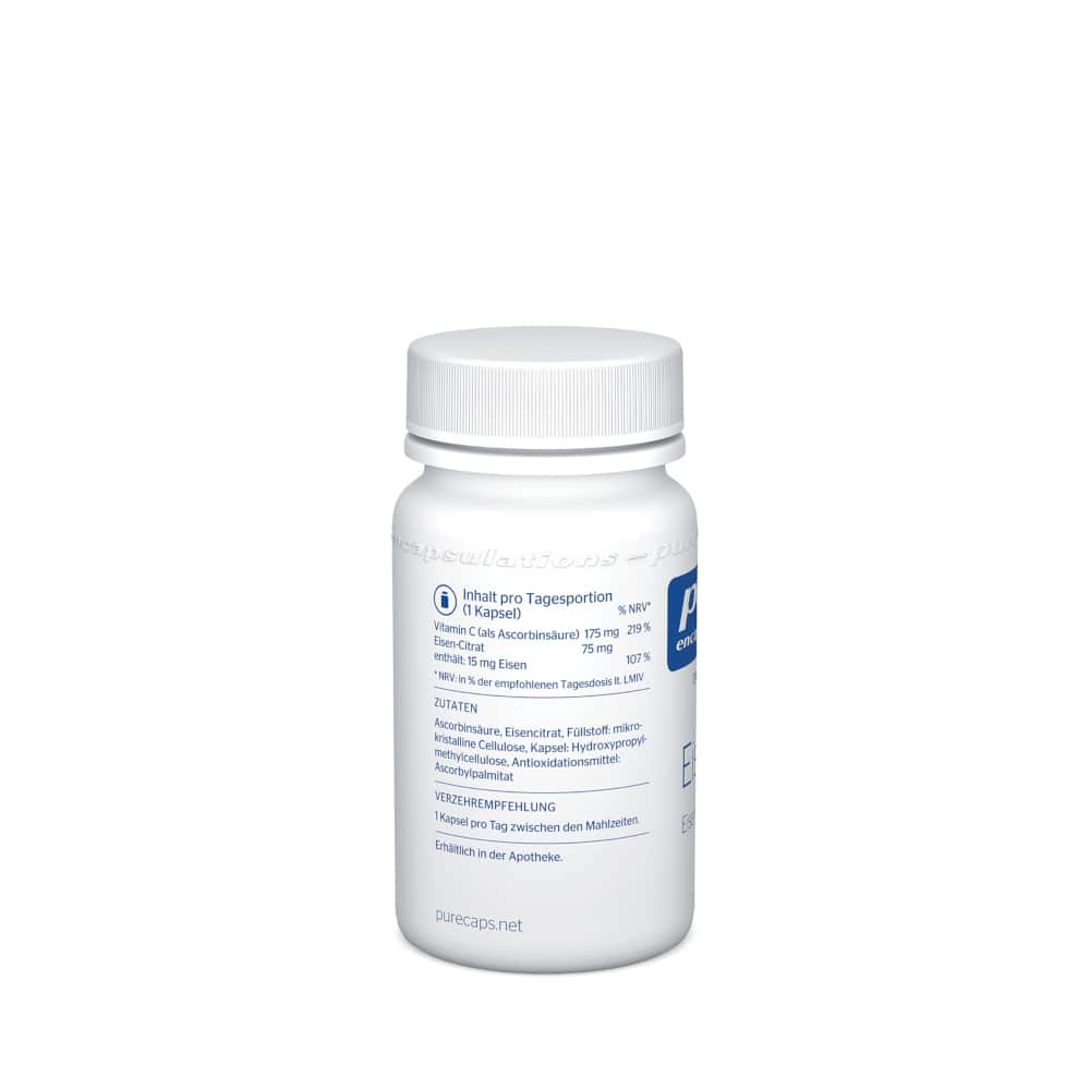 pure encapsulations Eisen-C 60 St Kapseln