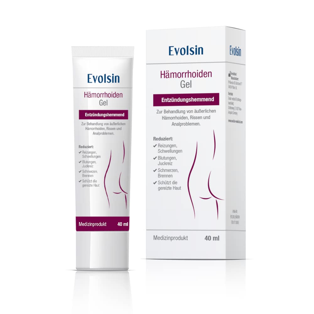 Evolsin Hämorrhoiden Gel 40 ml Gel